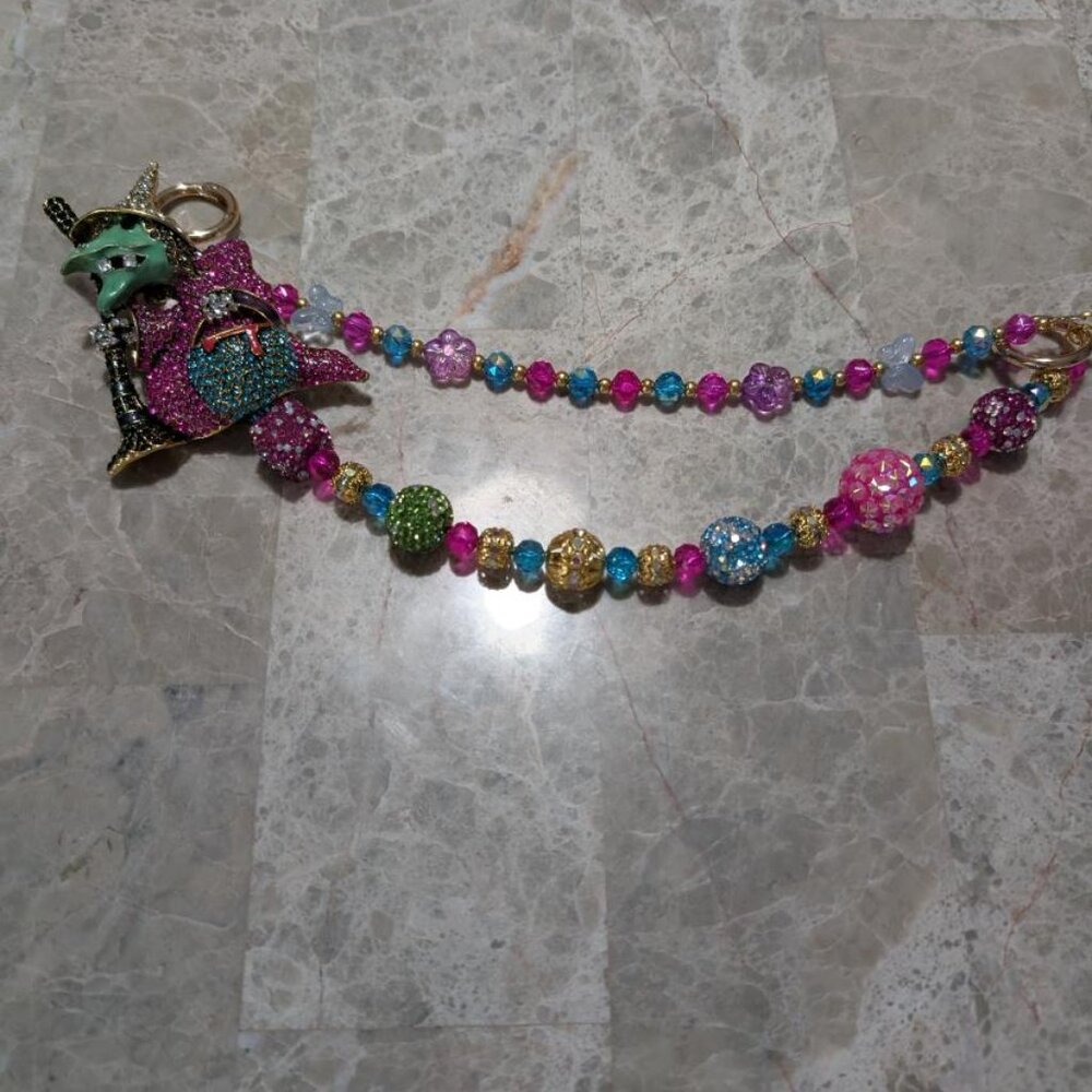 Stunning Bag Charm-Adorn Your Bag OR Your PHONE (Comes with Conversion Clip)